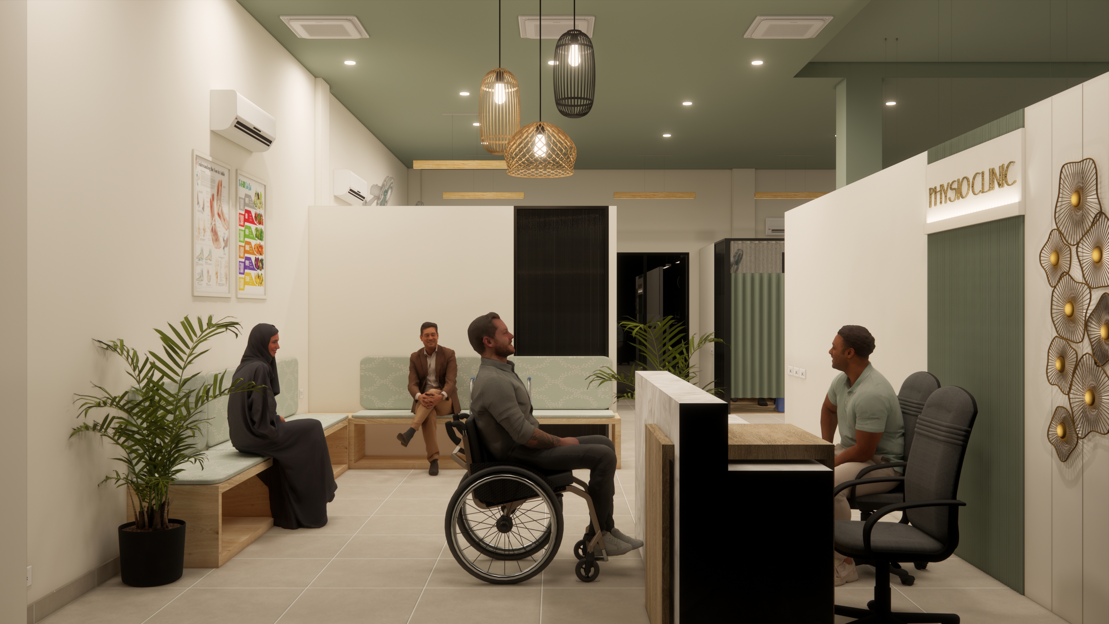 Interior design — evening warmth