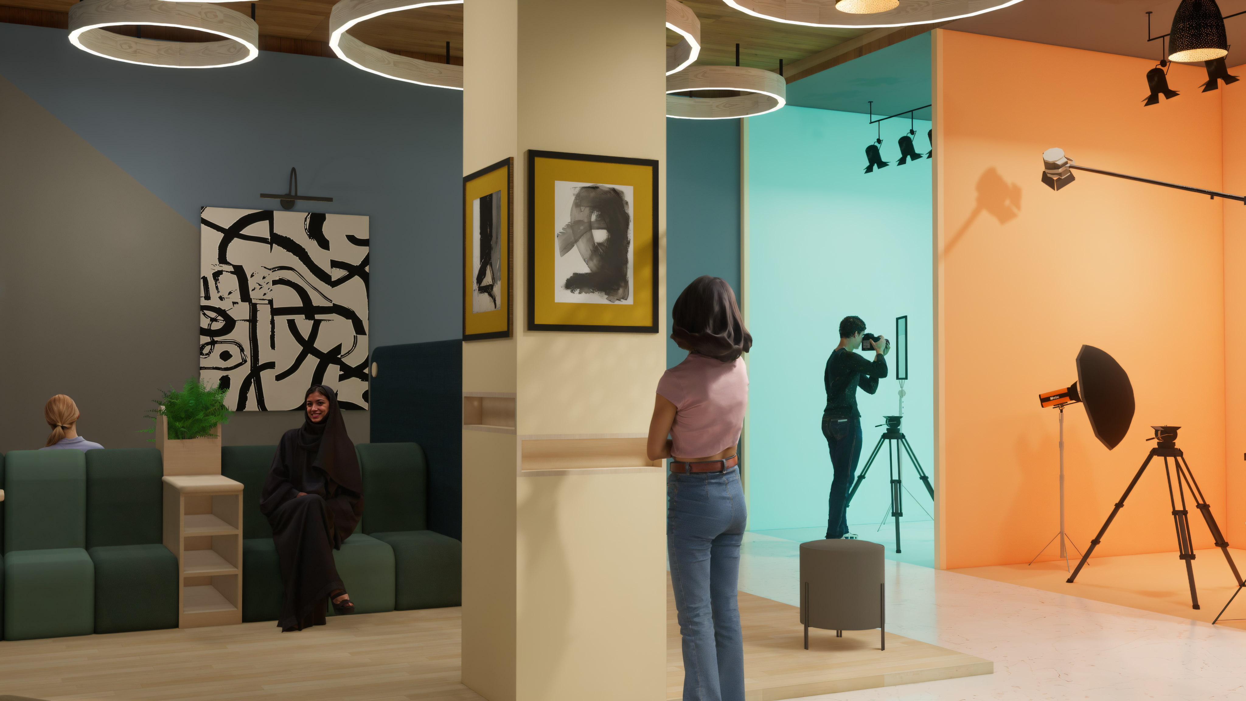 Interior design — midday ambiance